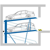 Kipp-Parker N3102 - Doppelparker für besonders geringe Grubentiefen - Duplex Garagen